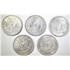 Image 2 : 5 MORGAN DOLLARS AU SOME PROBLEMS