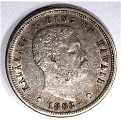 1883 HAWAII DIME, AU