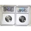Image 2 : 2 - 1976 S KENNEDY HALF DOLLARS