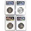 Image 2 : (4) 1982 D KENNEDY HALF DOLLARS NGC MS-66
