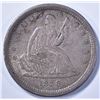 Image 1 : 1838 SEATED LIBERTY QUARTER, AU