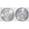 Image 2 : 1887 & 1896 MORGAN DOLLARS, BU