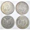 Image 2 : 4-CIRC MORGAN DOLLARS: