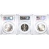 Image 2 : 3-PCGS GRADED SATIN FINISH KENNEDY HALF DOLLARS: