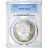 Image 1 : 1879 MORGAN DOLLAR PCGS MS-64 RAINBOW COLOR
