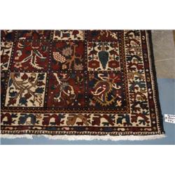 PERSIAN BAHKTIARI CARPET 4'9"x7' contemporary 