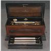 Image 1 : SWISS INTERCHANGEABLE MUSIC BOX with four 18" cyl