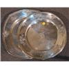 Image 1 : PAIR OF LARGE STERLING PLATTERS, each monogramed 