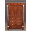 Image 1 : FRENCH EMPIRE SECRETAIRE ABATTANT with marble top
