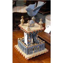 FOLK ART BIRD SCULPTURE 17" high 20th century 