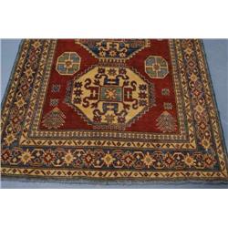 UZBEK KAZAK CARPET 4'5"x7'5" contemporary 
