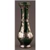 Image 1 : SILVER OVERLAY VASE 10" high circa 1900