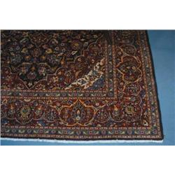 PERSIAN KASHAN CARPET 6'6"x10'5" contemporary 