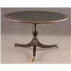 Image 1 : REGENCY STYLE TILT TOP CENTER TABLE with embossed