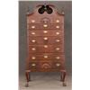 Image 1 : CENTENNIAL CHIPPENDALE MAHOGANY HIGHBOY with shel
