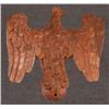 Image 2 : PILOT HOUSE EAGLE the carved bird perched on an o