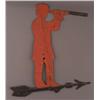 Image 2 : SHEET METAL SAILOR WEATHERVANE 32" high with red 