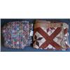 Image 1 : PAIR OF QUILTS yo-yo quilt and as-is patchwork st