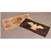 Image 1 : PAIR OF FIGURAL HOOKED RUGS an eagle and a cat th