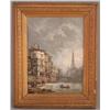 Image 1 : CHARLES KUWASSEG 12 1/2"x9" oil on panel 