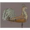 Image 1 : EARLY COPPER ROOSTER WEATHERVANE with crimped cap