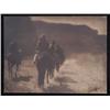 Image 1 : EDWARD CURTIS PHOTOGRAPH 6"x7 15/16" Vanishing Ra