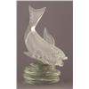 Image 1 : MURANO ART GLASS FISH with trapped bubbles probab