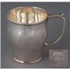 Image 1 : ARTHUR STONE SILVER MUG 3 1/4" high, with T artis