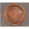 Image 1 : GUSTAV STICKLEY HAMMERED COPPER TRAY, 20" wide ha