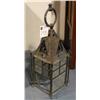Image 1 : ARTS  LANTERN with beveled glass panels, some mis