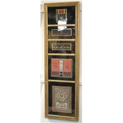 FRAMED GROUP OF POMPEIAN GOUACHES, probably Grand