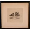 Image 1 : MARGUERITE KIRMSE ETCHING the pool 5 3/4"x7" very