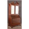 Image 1 : GEORGE III MAHOGANY SECRETARY with bookcase top 3