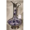 Image 1 : ART NOUVEAU CAMEO GLASS EWER metal mounted, 11" h