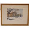 Image 1 : LOUIS NOVAK WOODBLOCK PRINT 8"X10" the Dennison H