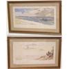 Image 1 : GAMY AVIATION LITHOGRAPHS pair of French aviation