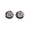 1.24 ctw Diamond Earrings - 14KT White Gold