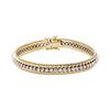 1.85 ctw Diamond Bracelet - 14KT Yellow And White Gold
