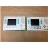 Image 2 : (2) Siemens 6AV3627-1LK00-1AX0  OP27 Color Operator Panels