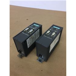 (2) Siemens 6ES7 158-0AD00-0XA0 Profibus DP/DP-Coupler