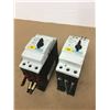 Image 1 : Lot of 2 Siemens Motor Starters *See Pics for Part Numbers*