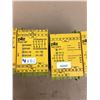 Image 4 : Lot of 5 Pilz PNOZ X8P Safety Relays