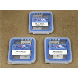 (3) ERI AMERICA 52032 BK51 51 MM BLADE SET
