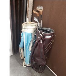 PAIR OF GOLF BAGS