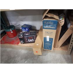 SHELF LOT OF MISC.