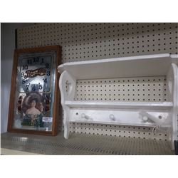 CLOCK AND SHELF