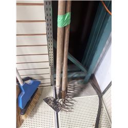 FOUR GARDEN TOOLS