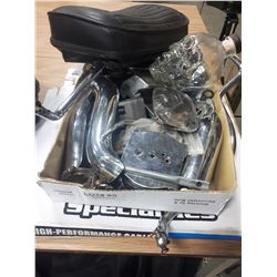 LOT OF MOTORCYCLE PARTS