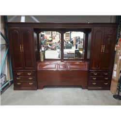 CHERRY WOOD HEADBOARD