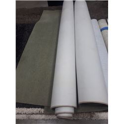 PAIR OF GREEN CARPET